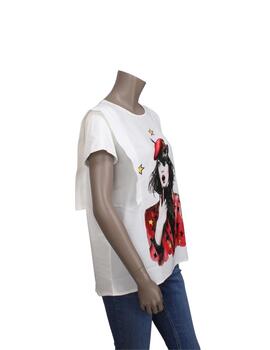 The Extreme Collection Camiseta Blanca Golden star