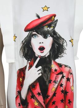 The Extreme Collection Camiseta Blanca Golden star