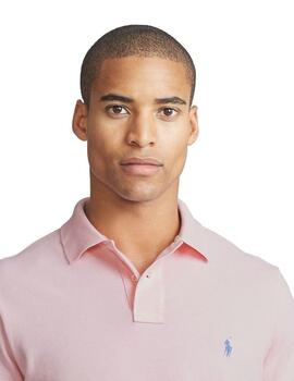 Ralph Lauren Polo manga corta rosa