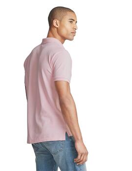 Ralph Lauren Polo manga corta rosa