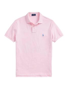 Ralph Lauren Polo manga corta rosa