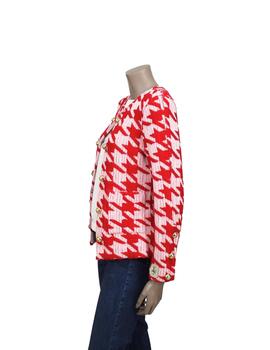 The Extreme Collection Chaqueta pata de gallo Roja