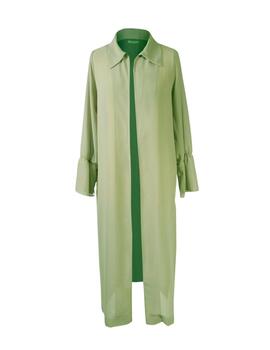 PAROLE Chaqueta larga puño volante Verde