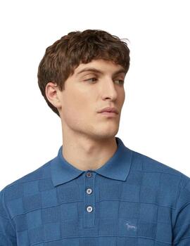 Harmont & Blaine Polo de crepé Lavanda Oscuro