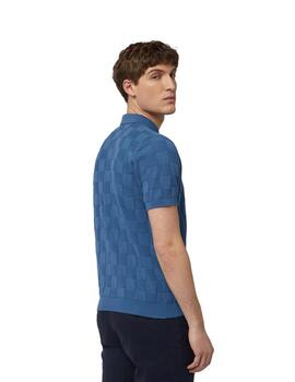 Harmont & Blaine Polo de crepé Lavanda Oscuro