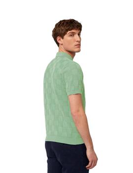 Harmont & Blaine Polo de crepé Verde claro