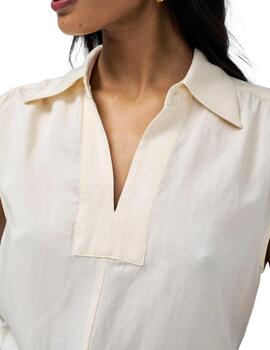 Salsa Camisa Lightdenim Color crema
