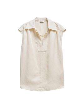 Salsa Camisa Lightdenim Color crema