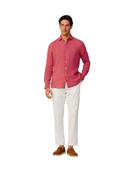 Hackett Shirt Cranberry Pink