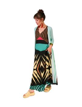 PAROLE Vestido Estampado Atacama Multicolor
