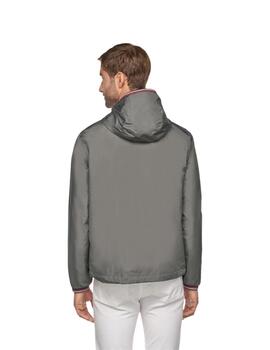 Geox Parka Corta Jharrod Verde hombre