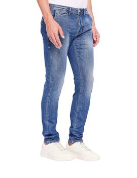 Gaudi Vaqueros ajustados chinos desgastados hombre