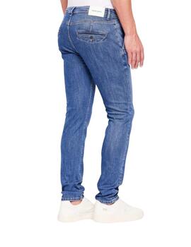 Gaudi Vaqueros ajustados chinos desgastados hombre