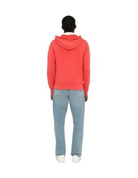 Ralph Lauren Sudadera de rizo con cremallera Rojo