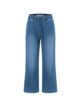 Mac Pantalones Culotte Casual Denim azul
