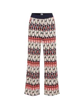 Brax Pantalón estampado Rojo Style Maine