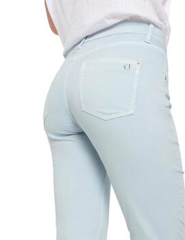 Cambio Pantalón Azul claro Piper Cropped Seam Sky