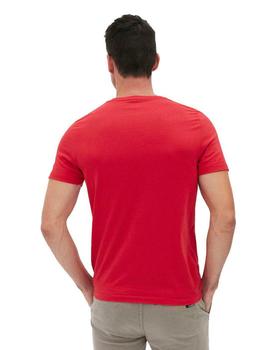 Camiseta Ecoalf Rojo Logo Para Hombre