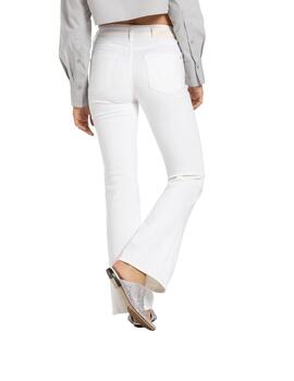 Cambio Pantalón Blanco Paris Flared Pure White