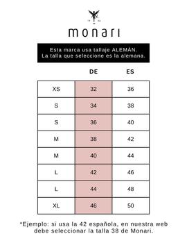Monari Jersey estampado marino