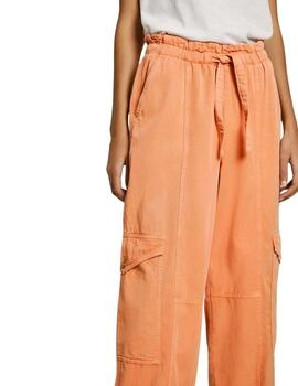 Pepe Jeans Pantalones cargo naranja Hadda
