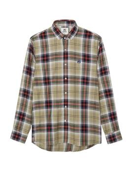 Altonadock Camisa Verde de cuadros