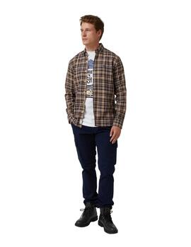 Altonadock Camisa Amarilla de cuadros