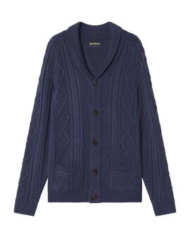 Altonadock Cárdigan Azul marino