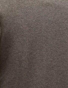 Barbour Cárdigan Marrón cremallera y botones
