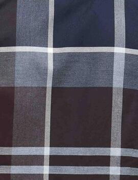 Barbour Camisa Dunoon Tartan Azul y marrón