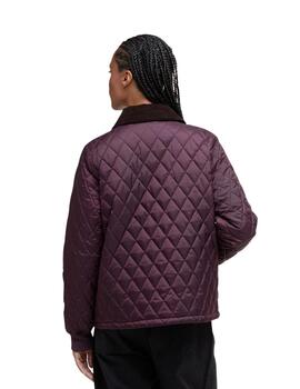 Barbour Chaqueta Marla Quilted Granate