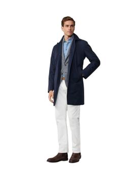 Hackett Abrigo Belgravia Azul marino