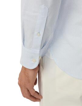 Hackett Camisa Azul cielo Rayas Oxford