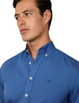 Hackett Camisa Azul Eton Oxford