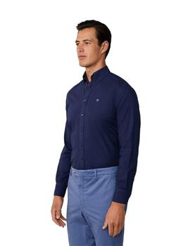 Hackett Camisa Azul marino Oxford