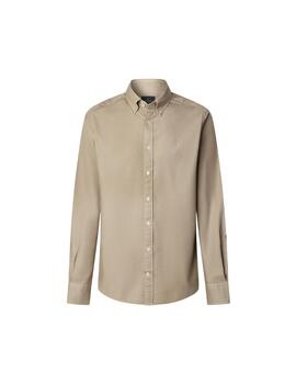 Hackett Camisa Verde laurel Oxford