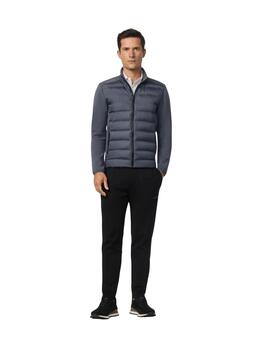 Hackett Sudadera híbrida cremallera Gris oscuro