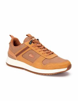 zapatillas lacoste hombre marrones