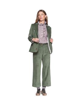 Vilagallo Chaqueta Heather Emb Pana Verde caza