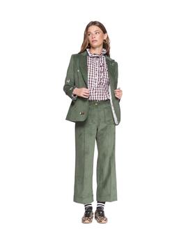 Vilagallo Pantalón Dorin Pana Verde caza