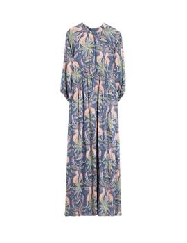 Vilagallo Vestido Iria Leopardos y palmeras