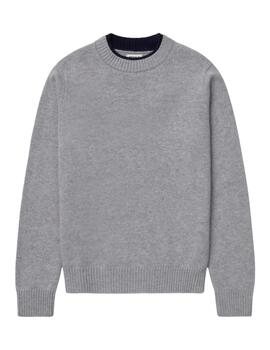 Ecoalf Jersey Punto Marula Gris claro