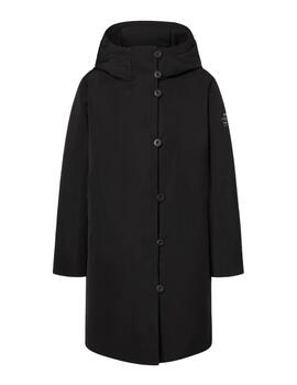 Ecoalf Abrigo Nupen Negro