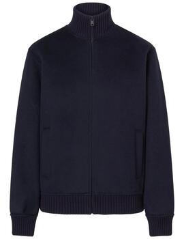 Ecoalf Chaqueta punto Unter Azul marino