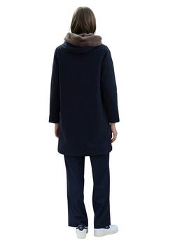 Hongo Parka Azul Marino