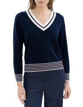 Hongo Jersey Azul Marino