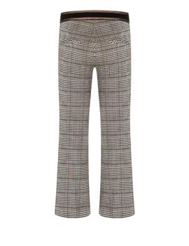 Cambio Pantalón Francoise Cropped Black Creme Brow
