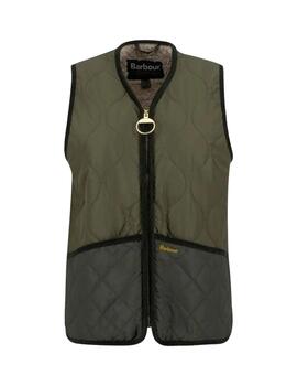 Barbour Chaleco Klara Liner Verde
