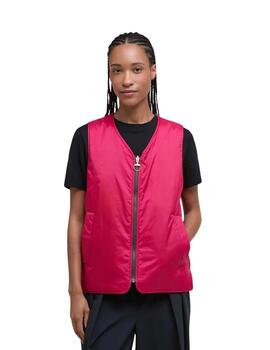 Barbour Chaleco My Barbour Reversible Verde y rosa