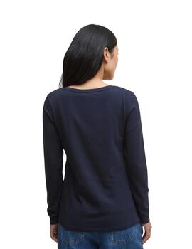 Barbour Camiseta Hedley Azul marino perro y bota